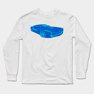 Barracuda 1970 - Blue Green Long Sleeve T-Shirt